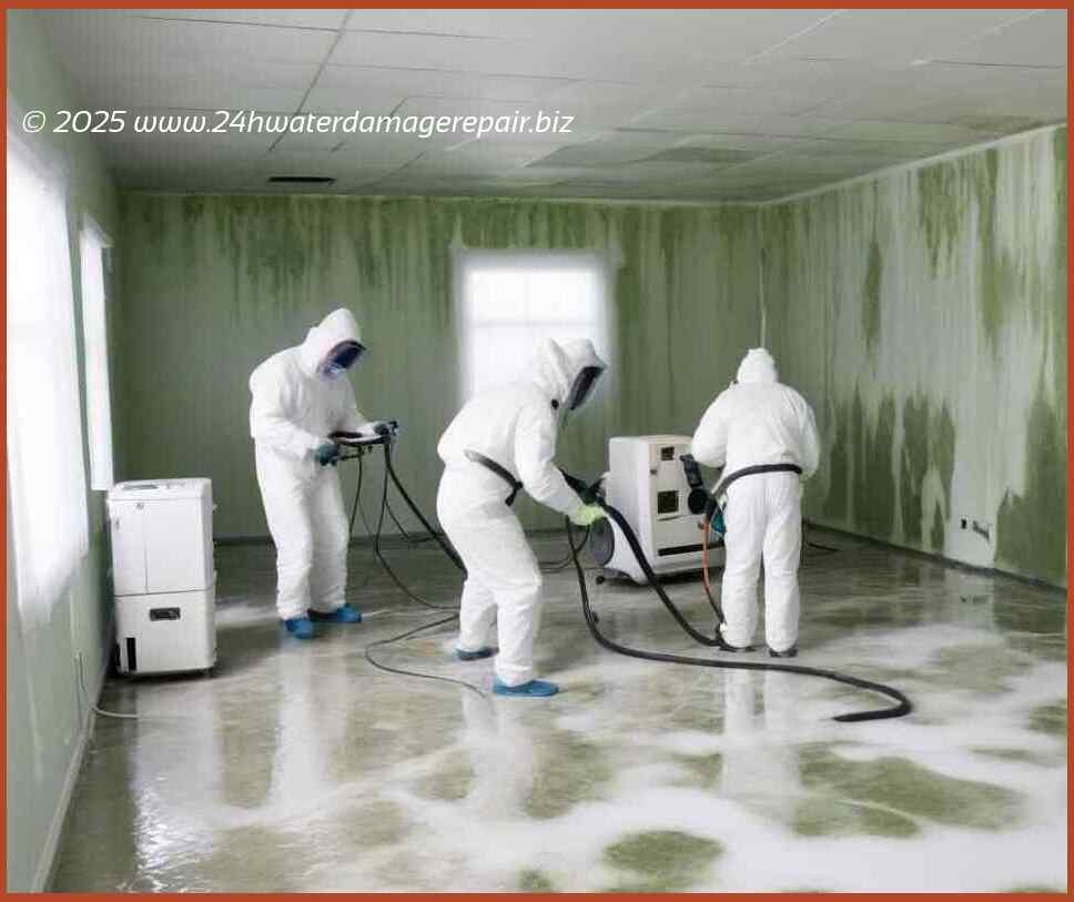 Safely Strip Away Residue from Previous Floor Treatments to Reveal Pristine Tiles - 24 Hours Flooding Damage Restoration Service
