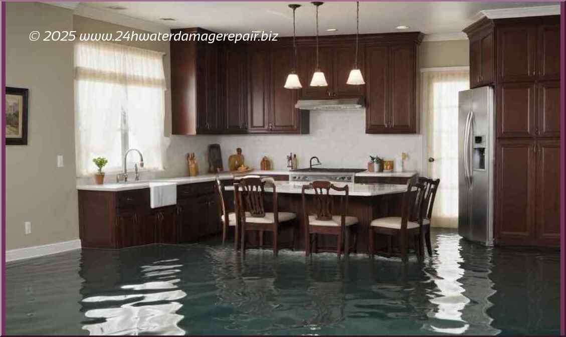 Expert Clean-up of Affected Structures, Furniture, and Personal Items Following Floods - 24 Hours Flooding Damage Restoration Service