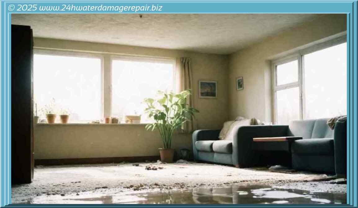 24/7 Support Team for efficient Rainwater Flooding Emergencies - 24 Hours Flooding Damage Restoration Service